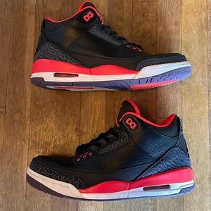 Jordan 3 crimson